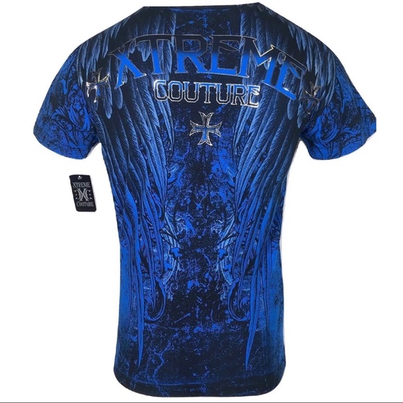 XTREME COUTURE by AFFLICTION Men T-Shirt COBU SMIT - Picture 2 of 8